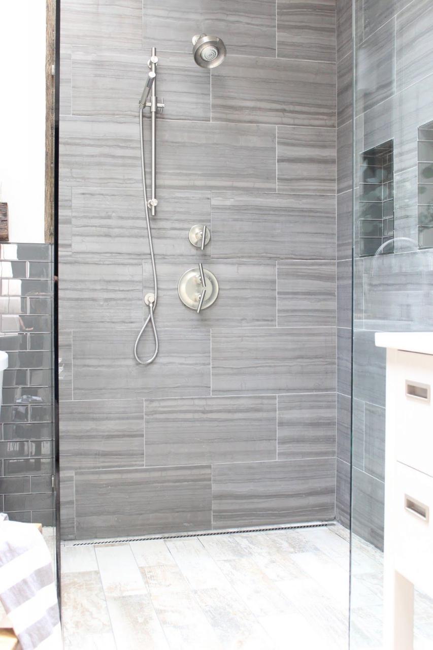 Gray Bathroom Tile Photos