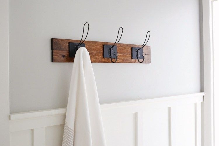 Bathroom Decor Towel Shelf