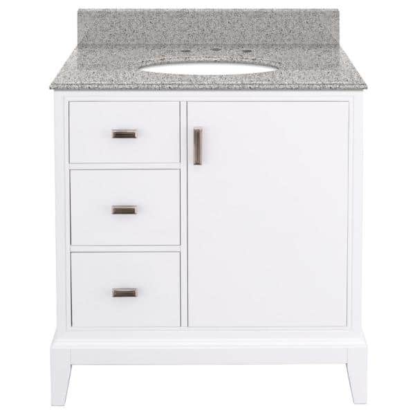 Bathroom Vanity With Drawers On Left