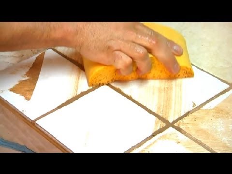 How To Regrout Bathroom Tile Video
