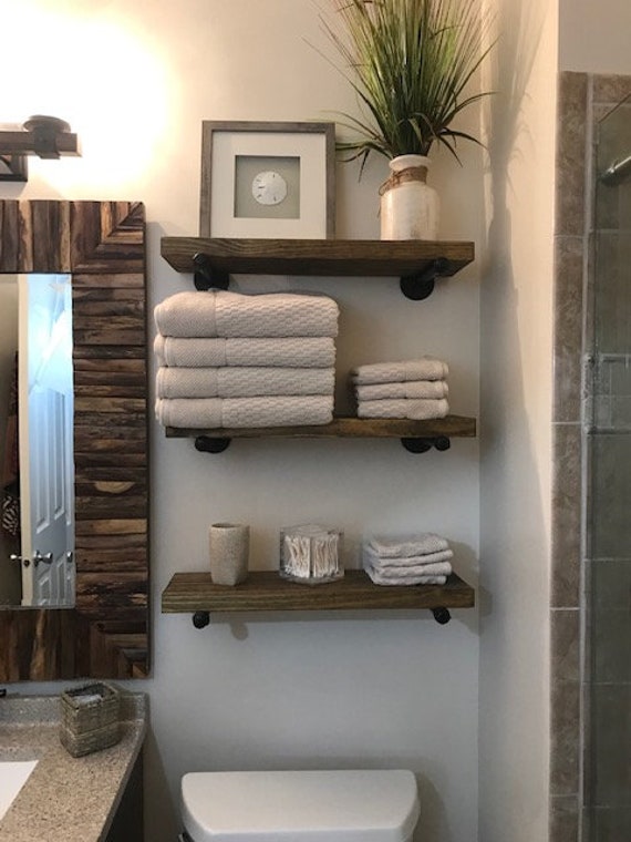 Floating Shelf for Bathroom Wall