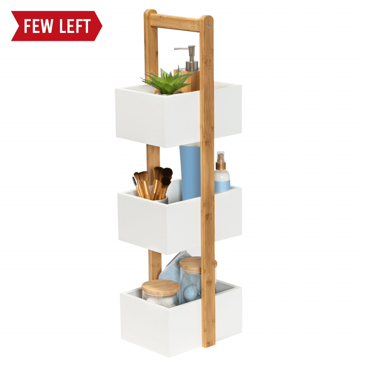 Bathroom Storage Caddy White