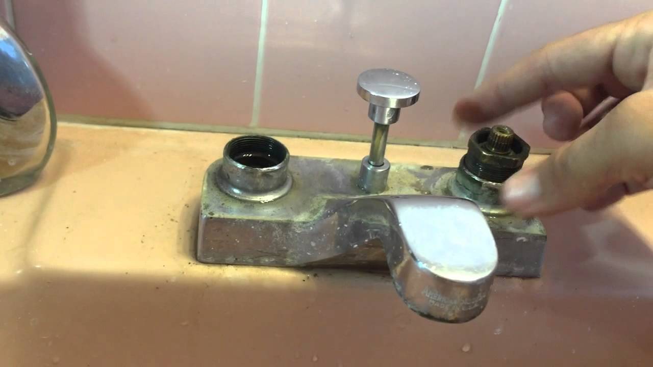 Old Bathroom Faucet Repair