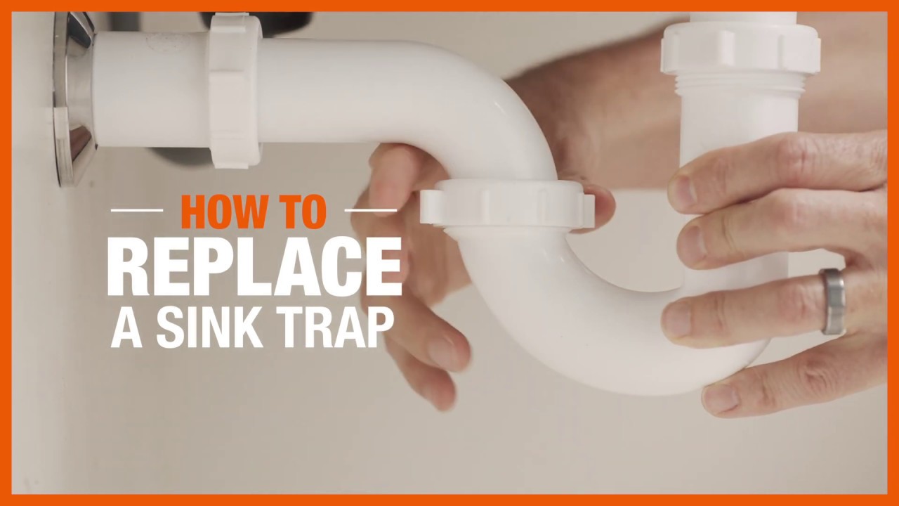 Replace P Trap Bathroom Sink
