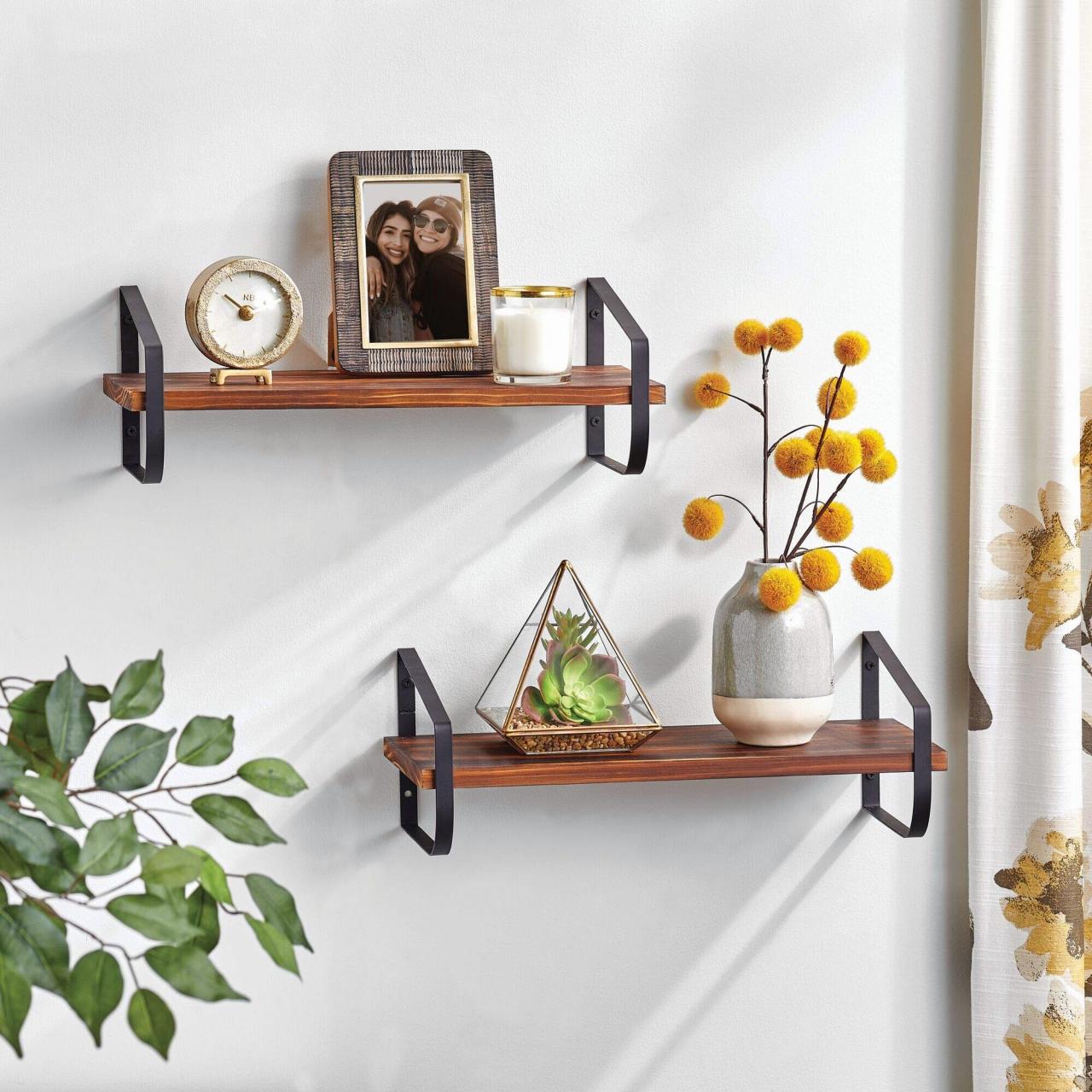 Narrow Bathroom Floating Shelf