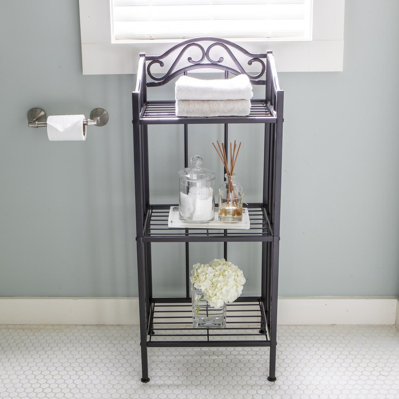 Bathroom Shelf for Floor