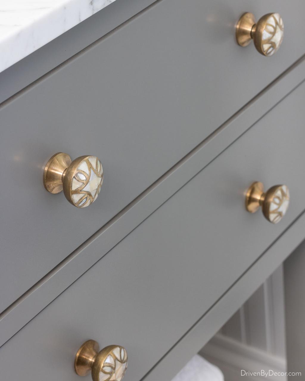 Bathroom Cabinet Drawer Pulls