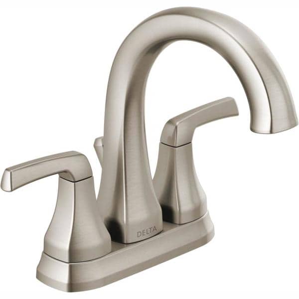 Brushed Nickel Bathroom Faucets Delta