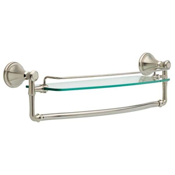 Delta Bathroom Shelf with Towel Bar