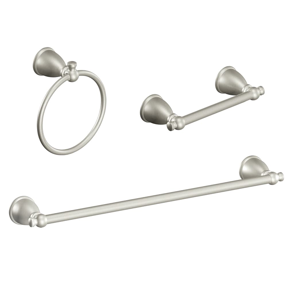 Bathroom Accessories In Brushed Nickel