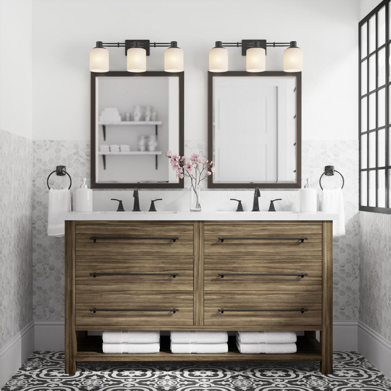 Dual Bathroom Vanity