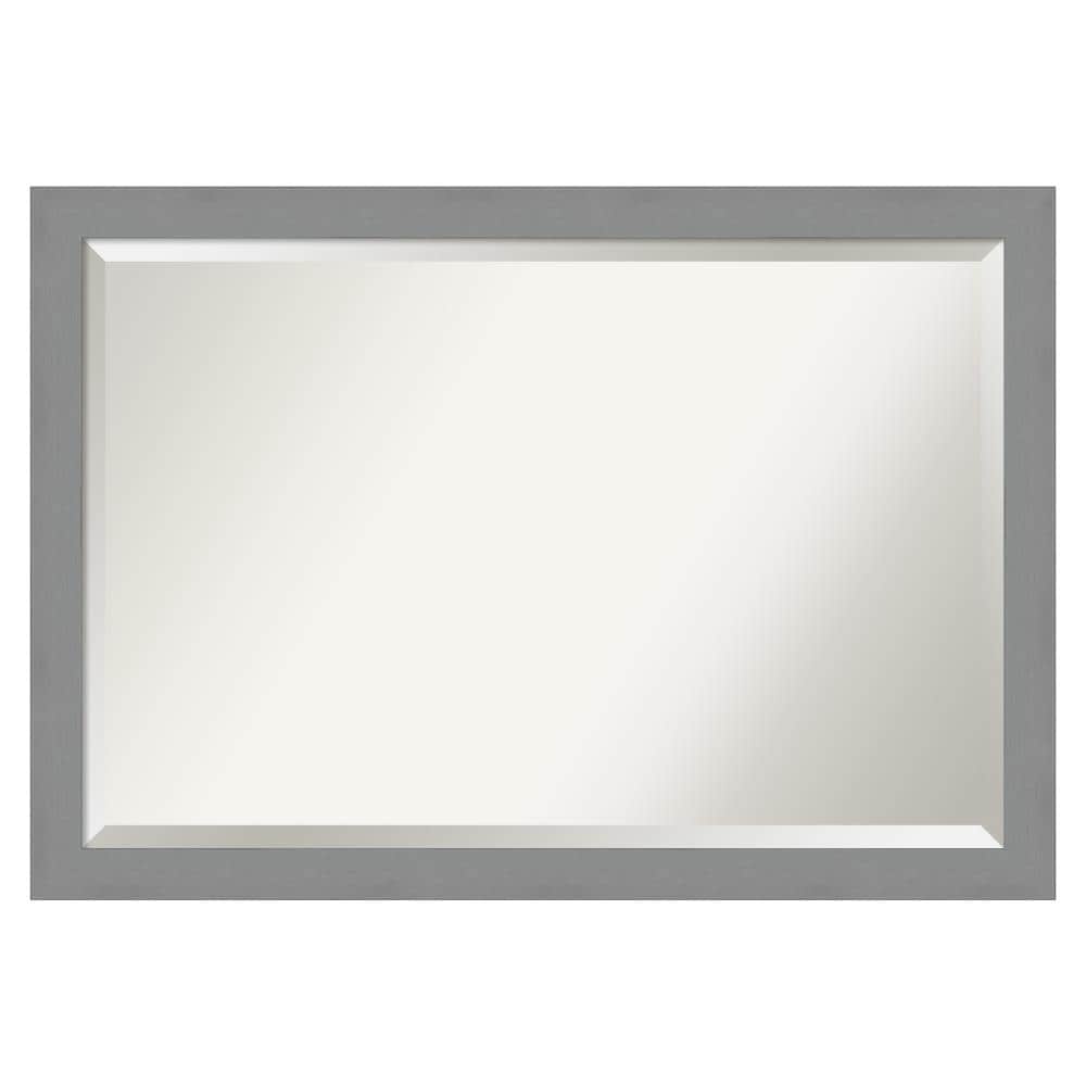 Framed Bathroom Mirrors Brushed Nickel