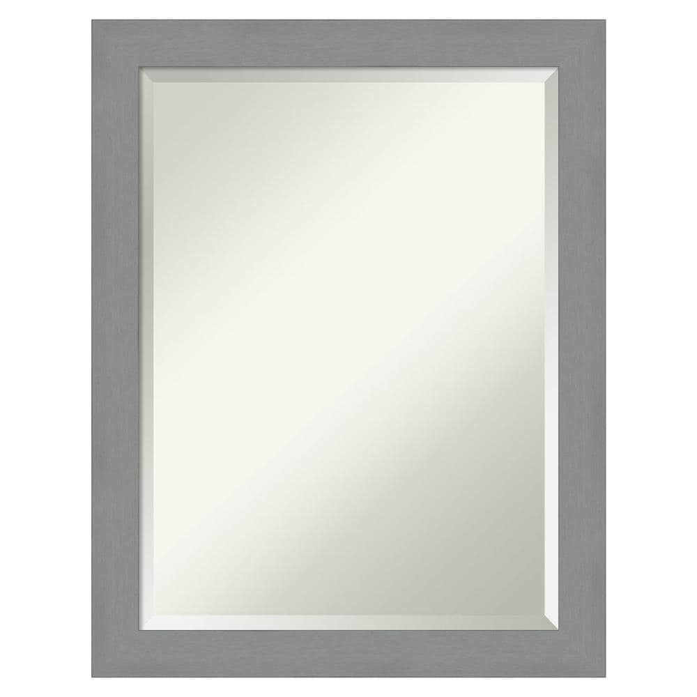 Bathroom Mirrors Framed Brushed Nickel