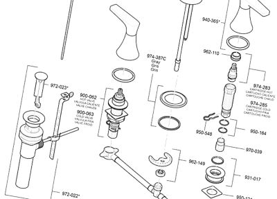 Pfister Bathroom Faucet Replacement Parts