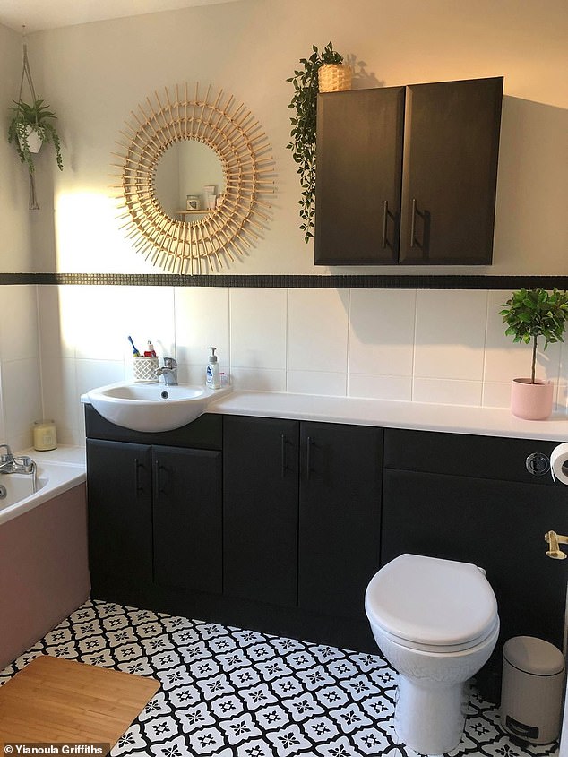 Bathroom Tile Transfers Stickers Homebase