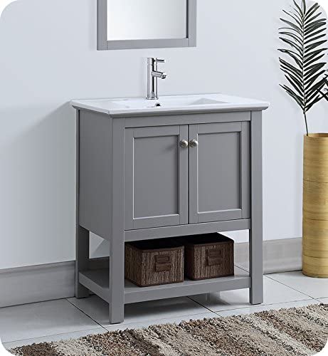 30 Gray Bathroom Vanity – Semis Online