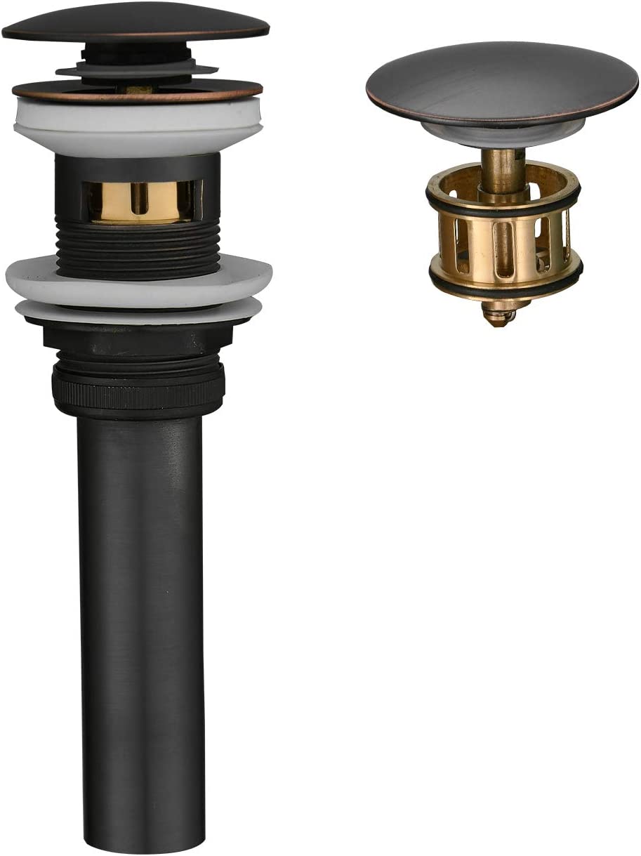 Bathroom Sink Drain Bronze