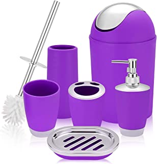 Light Purple Bathroom Accessories