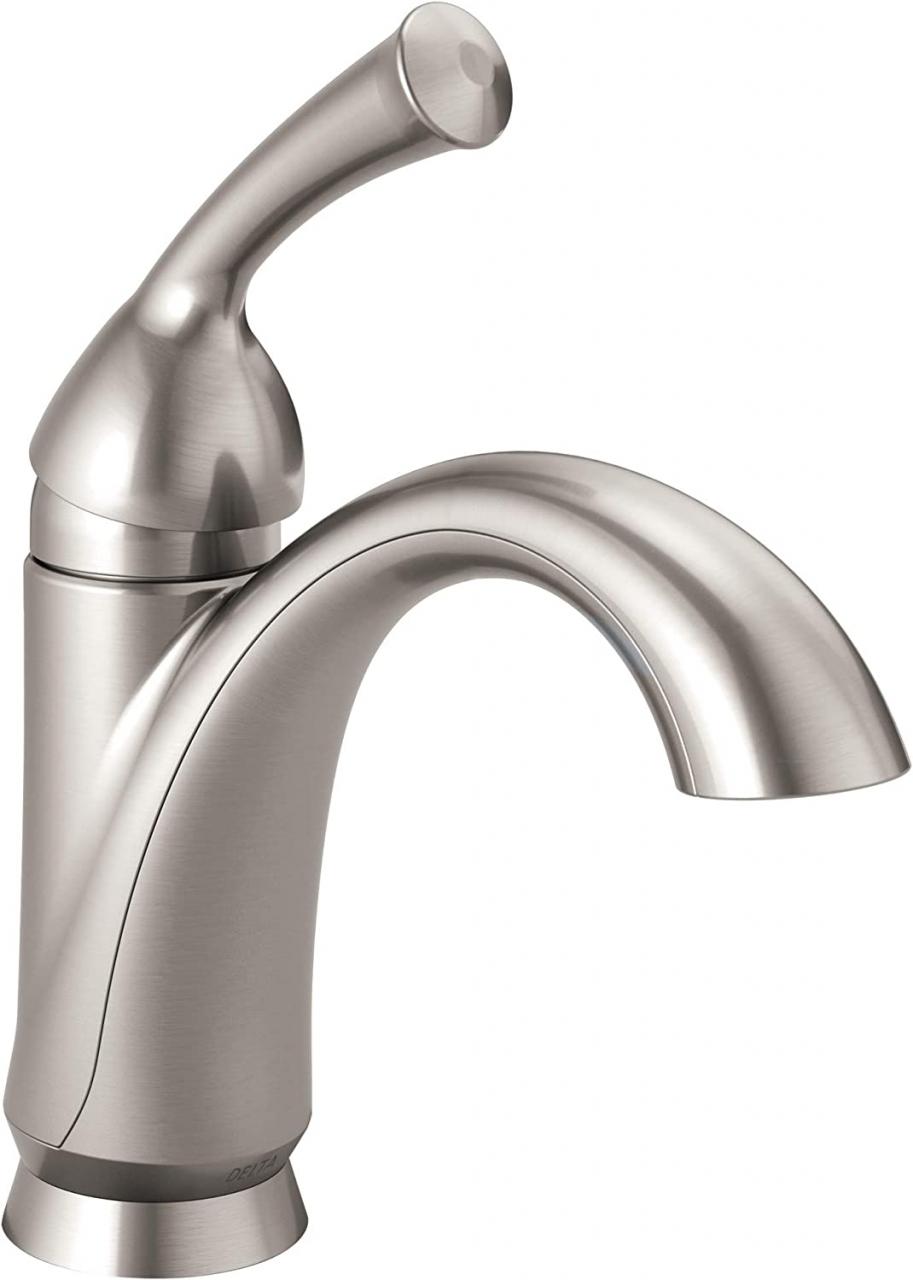 Bathroom Faucet Single Hole Brushed Nickel
