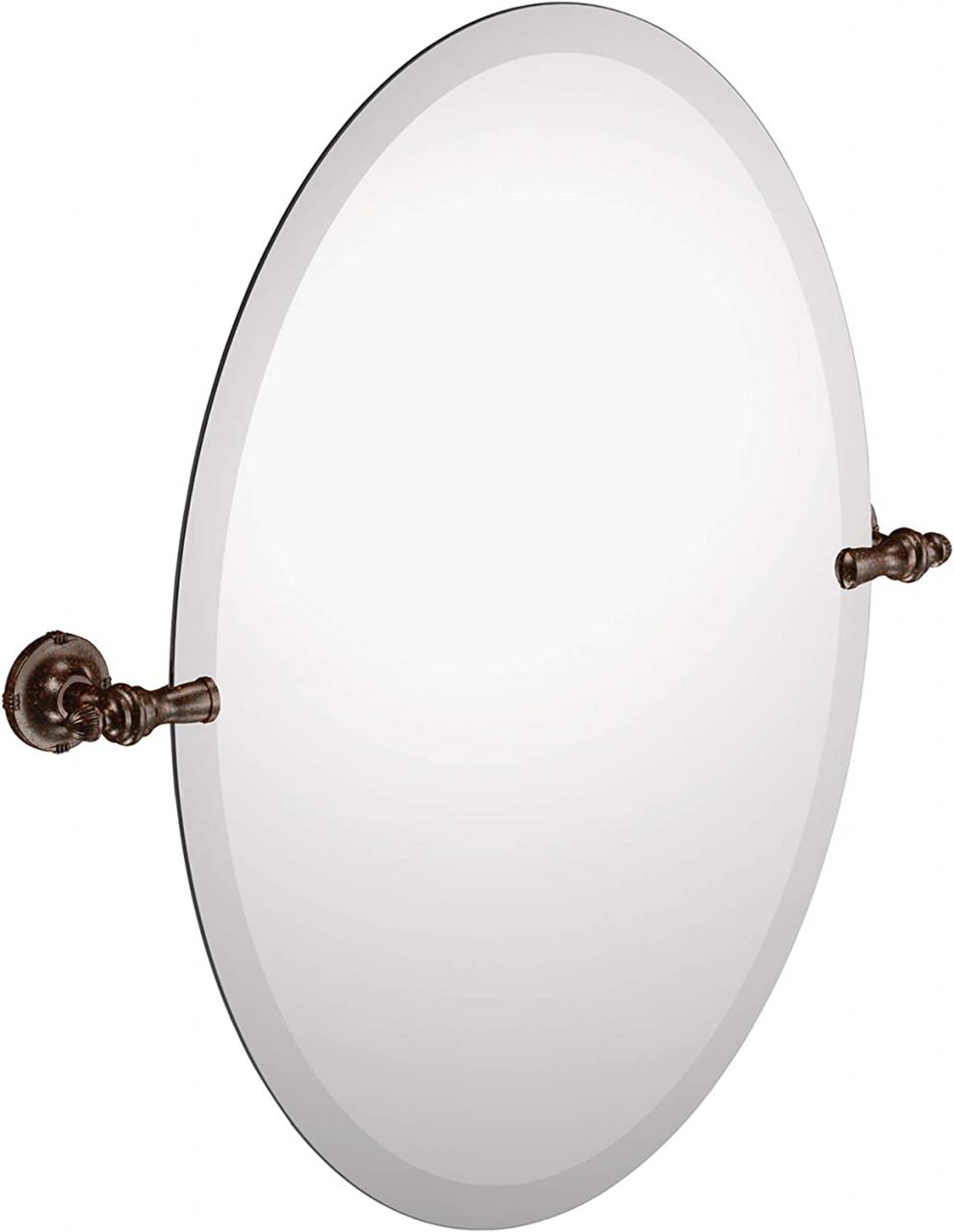 Frameless Tilting Bathroom Mirrors