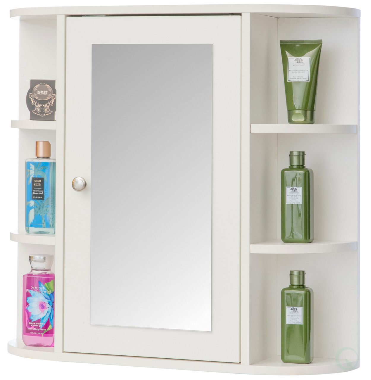 Bathroom Storage Box With Mirror