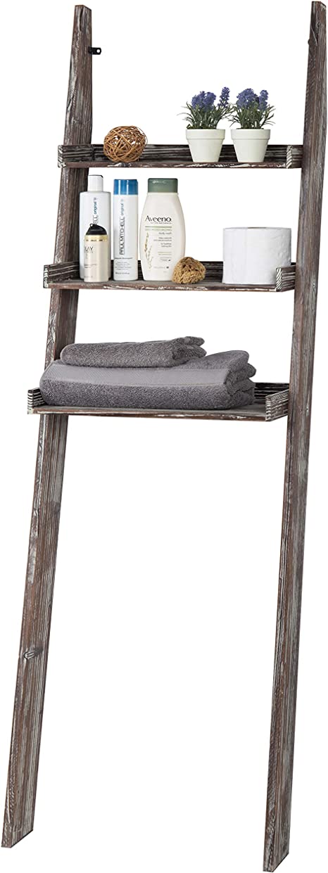 Bathroom Storage Ladder Over Toilet