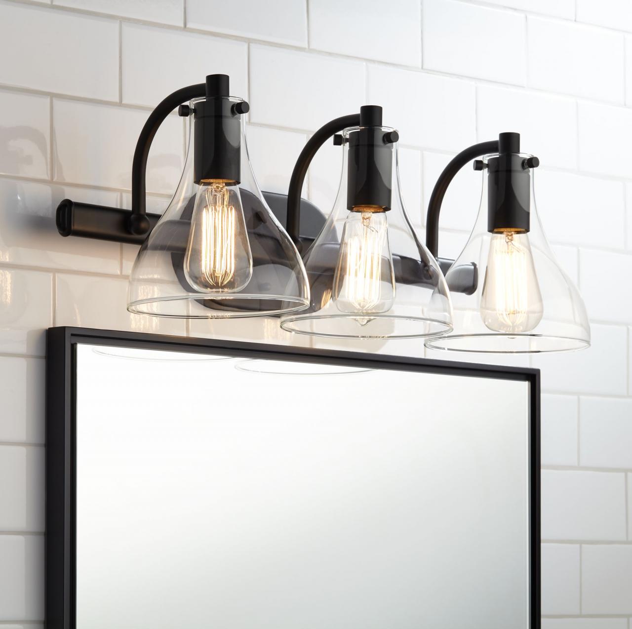 Bathroom Lighting Black Finish