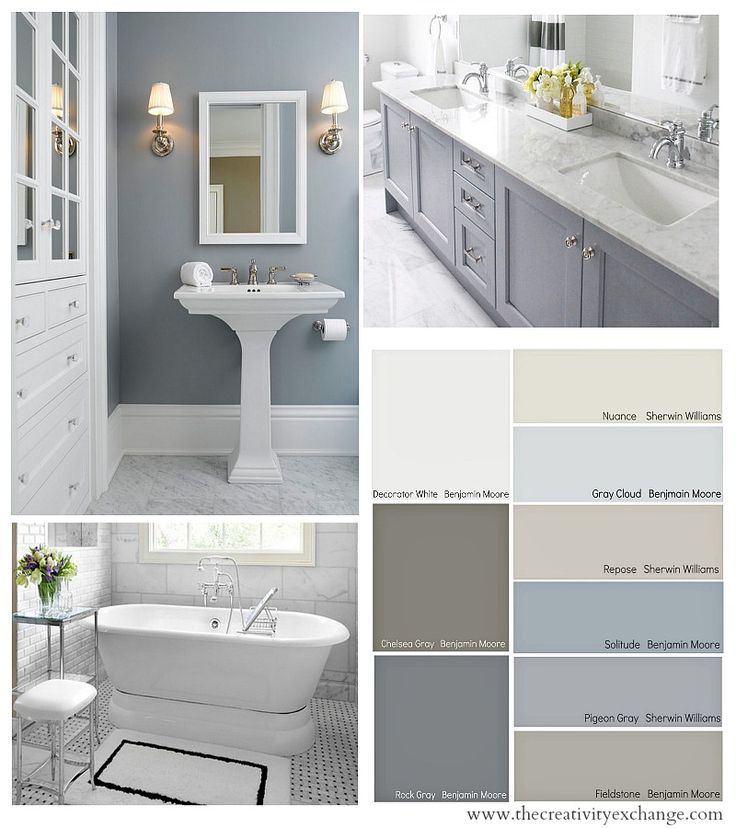Bathroom Tile And Paint Combinations