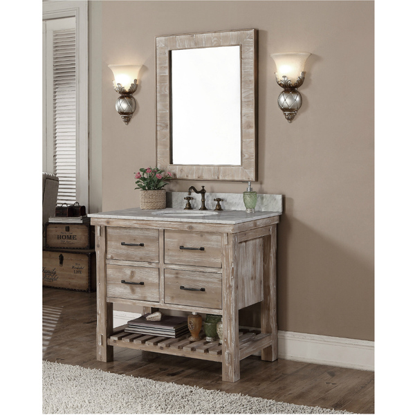 36 Inch Rustic Bathroom Vanity
