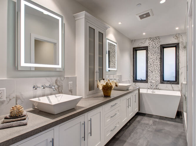 Custom Bathroom Cabinets Orange County