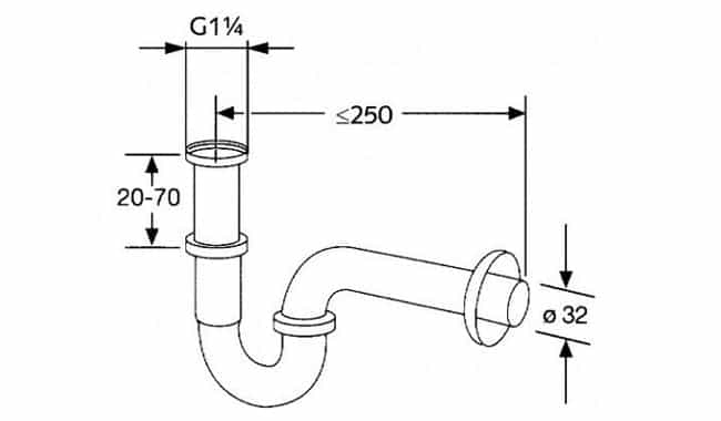 Bathroom Sink Drain Hole Size