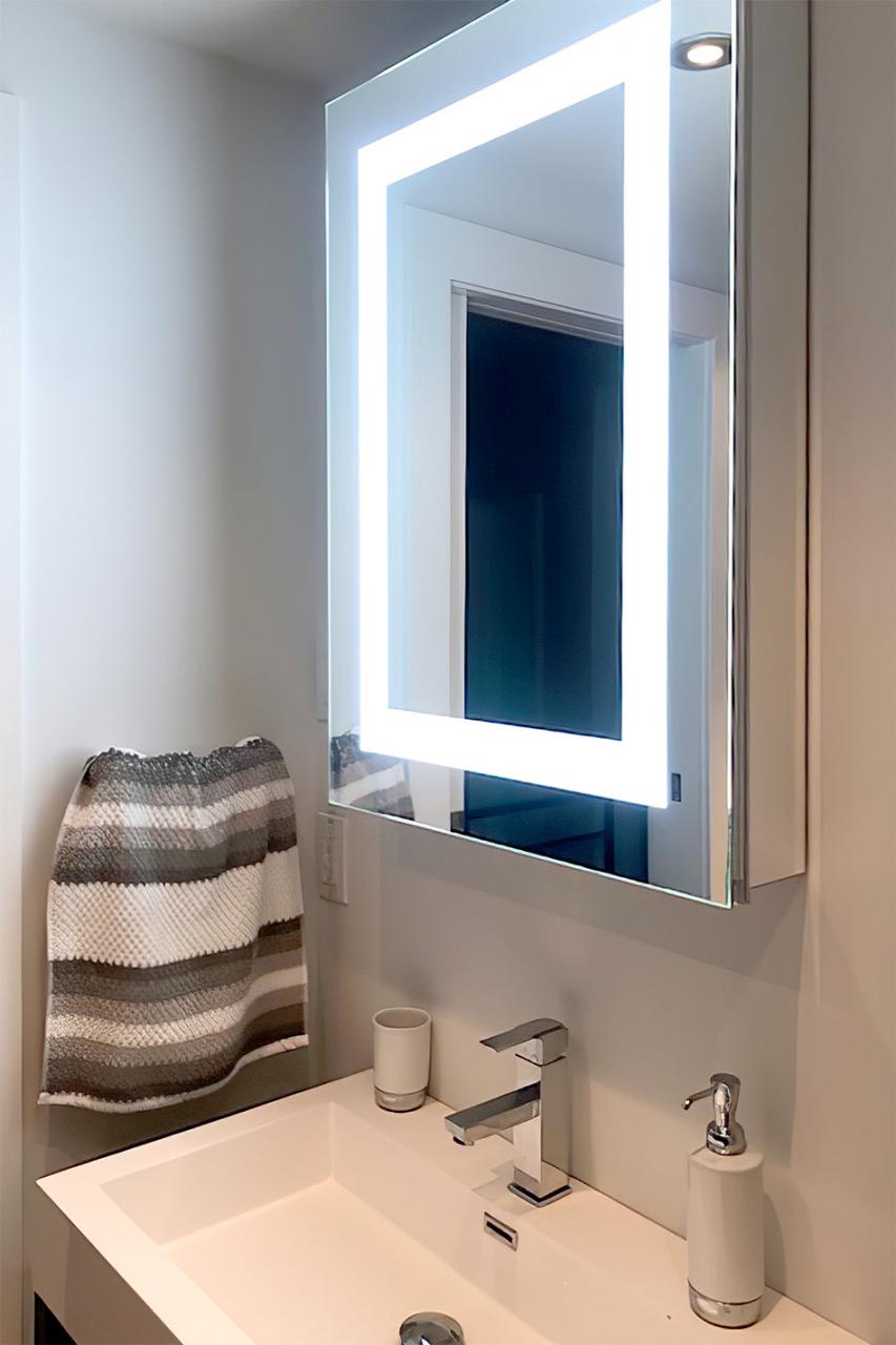 Bathroom Mirrors And Lights Medicine Cabinets