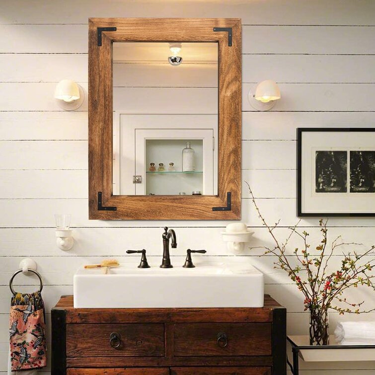 Rustic Bathroom Vanity Mirrors