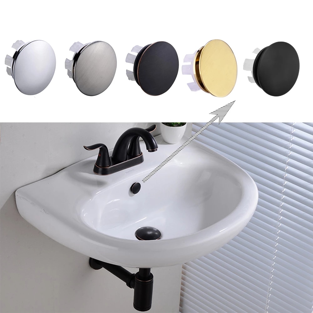 Bathroom Sink Overflow Cap