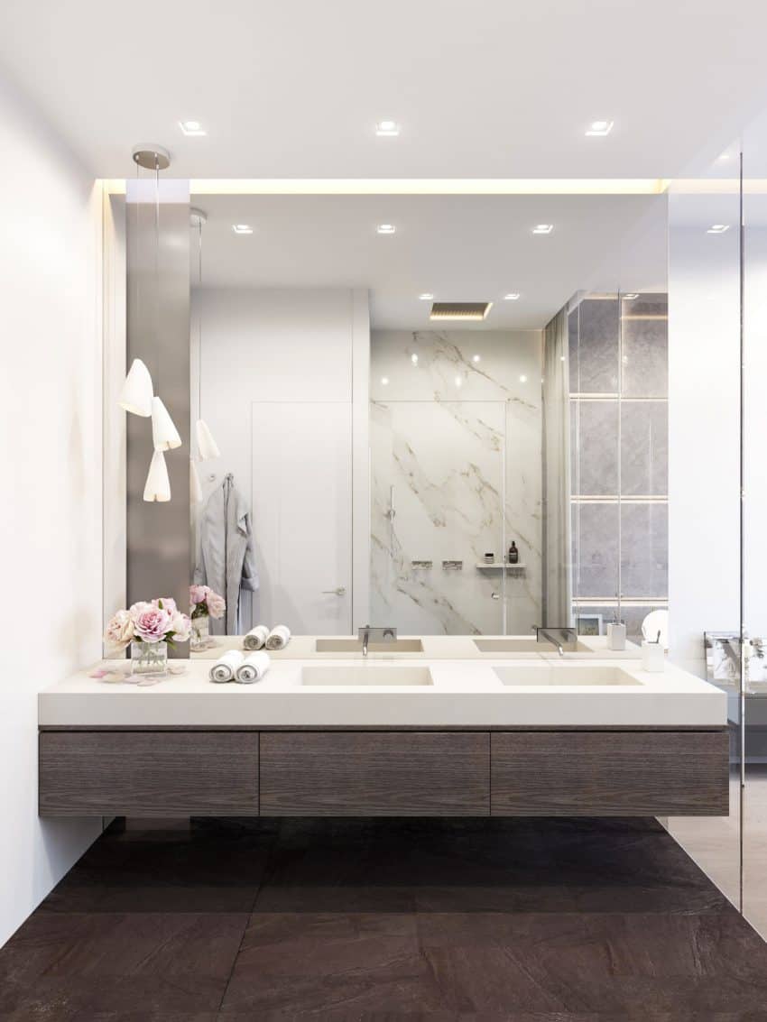 Huge Bathroom Mirror