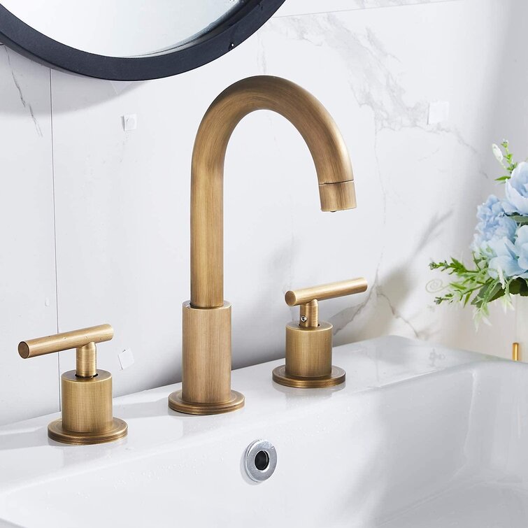 Antique Brass Bathroom Faucets Fixtures