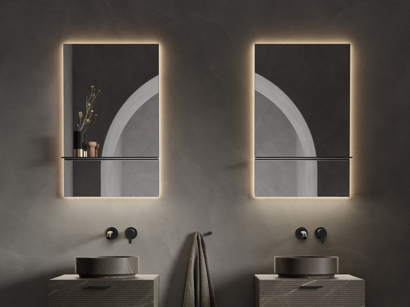 Bathroom Mirror Integrated Light