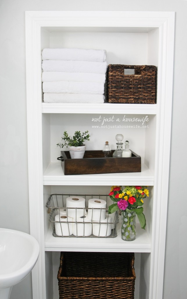 Bathroom Storage Between Studs