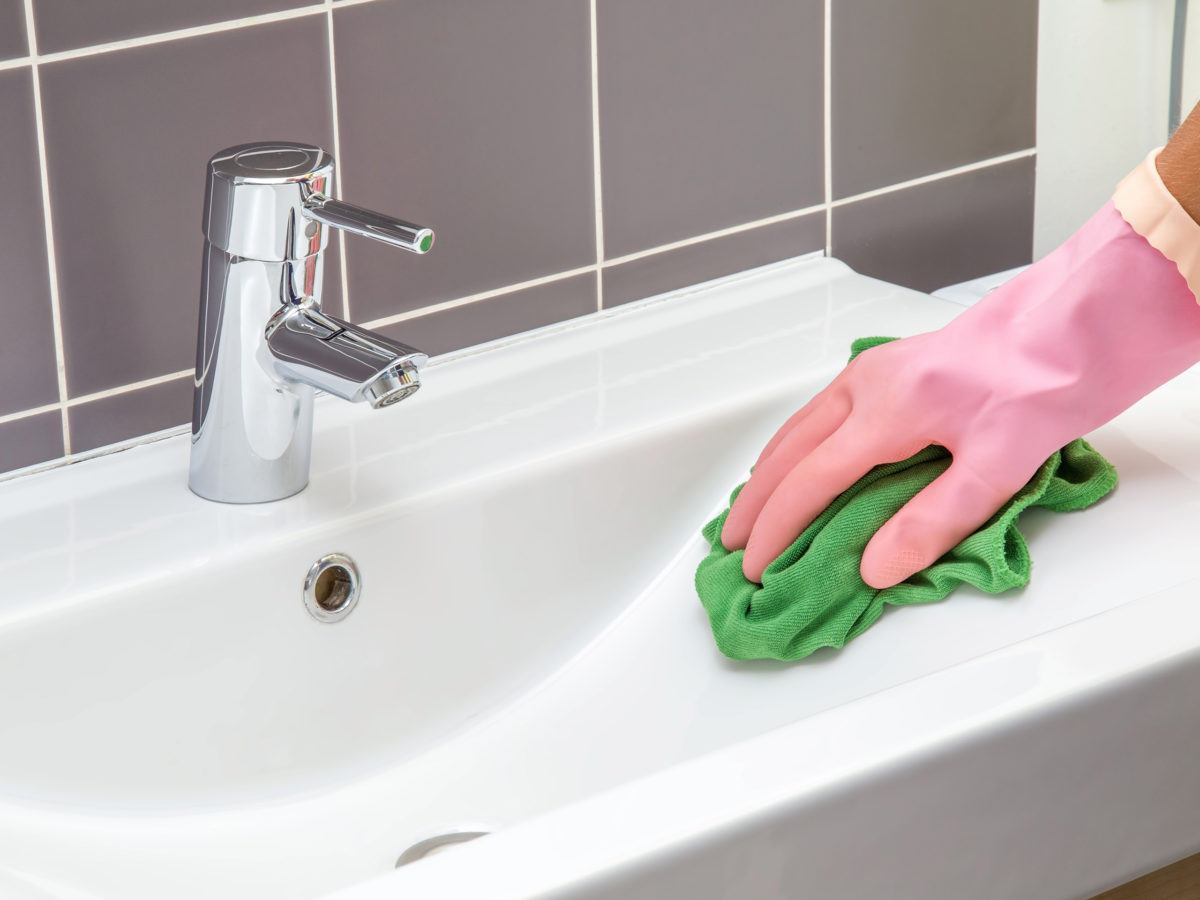 Best Way To Clean Bathroom Sink