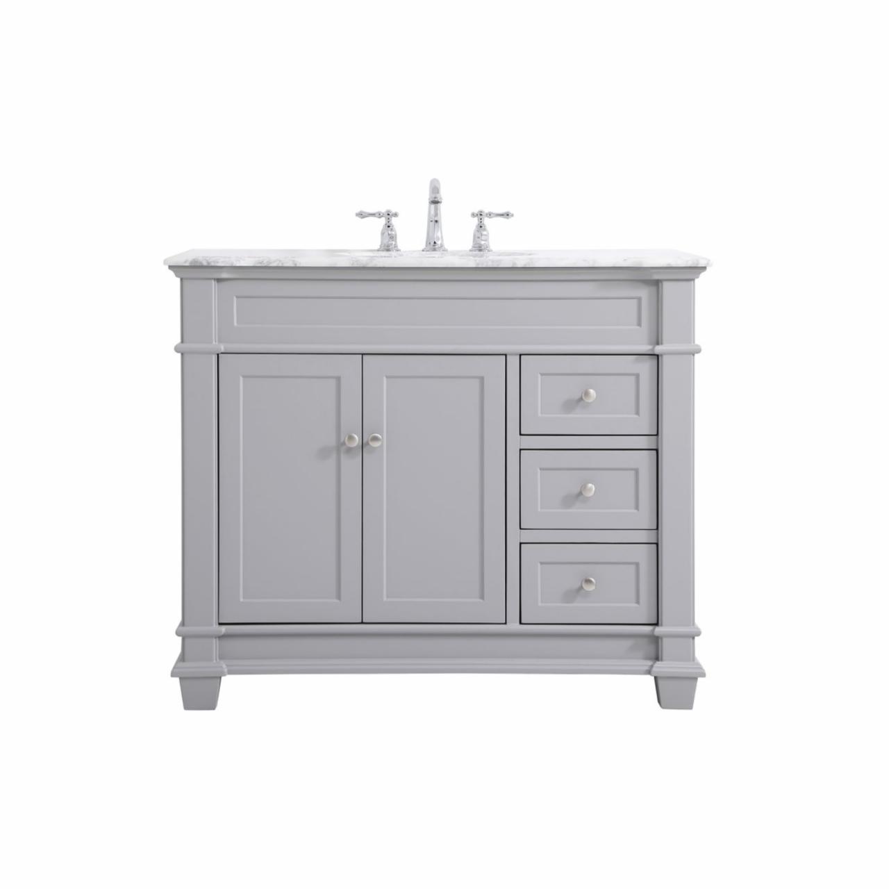 42 Inch Bathroom Vanity Set