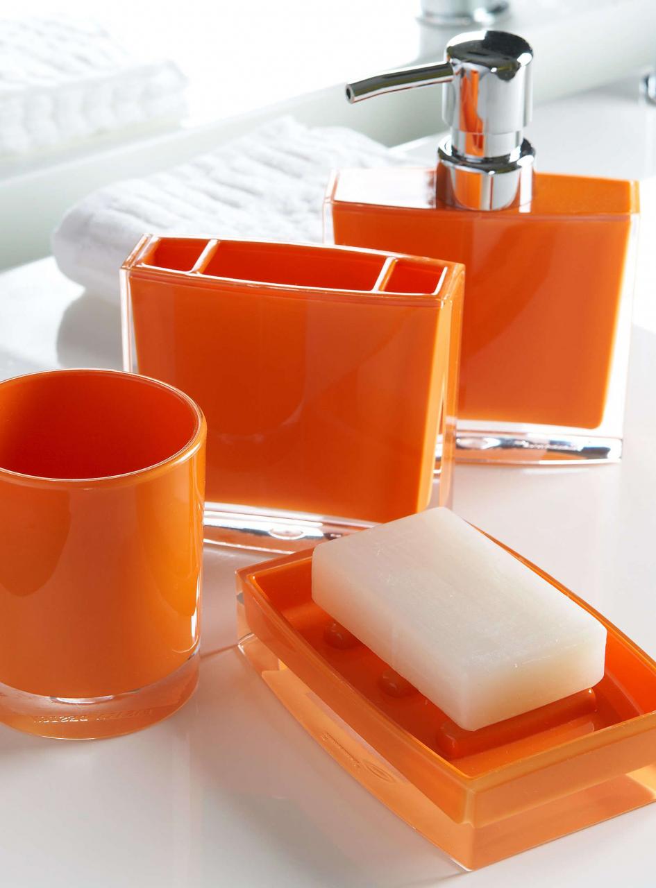 Orange Bathroom Accessories UK