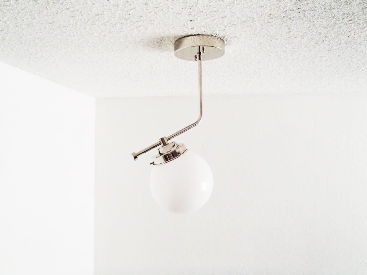 Offset Bathroom Light Fixture