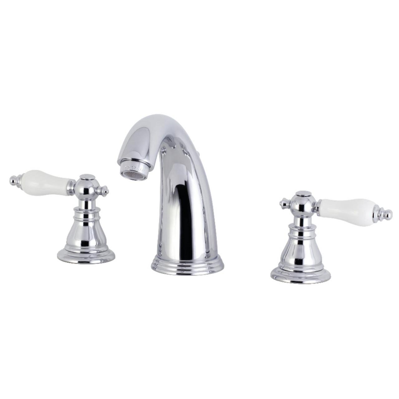 American Patriot Widespread Chrome Bathroom Faucet