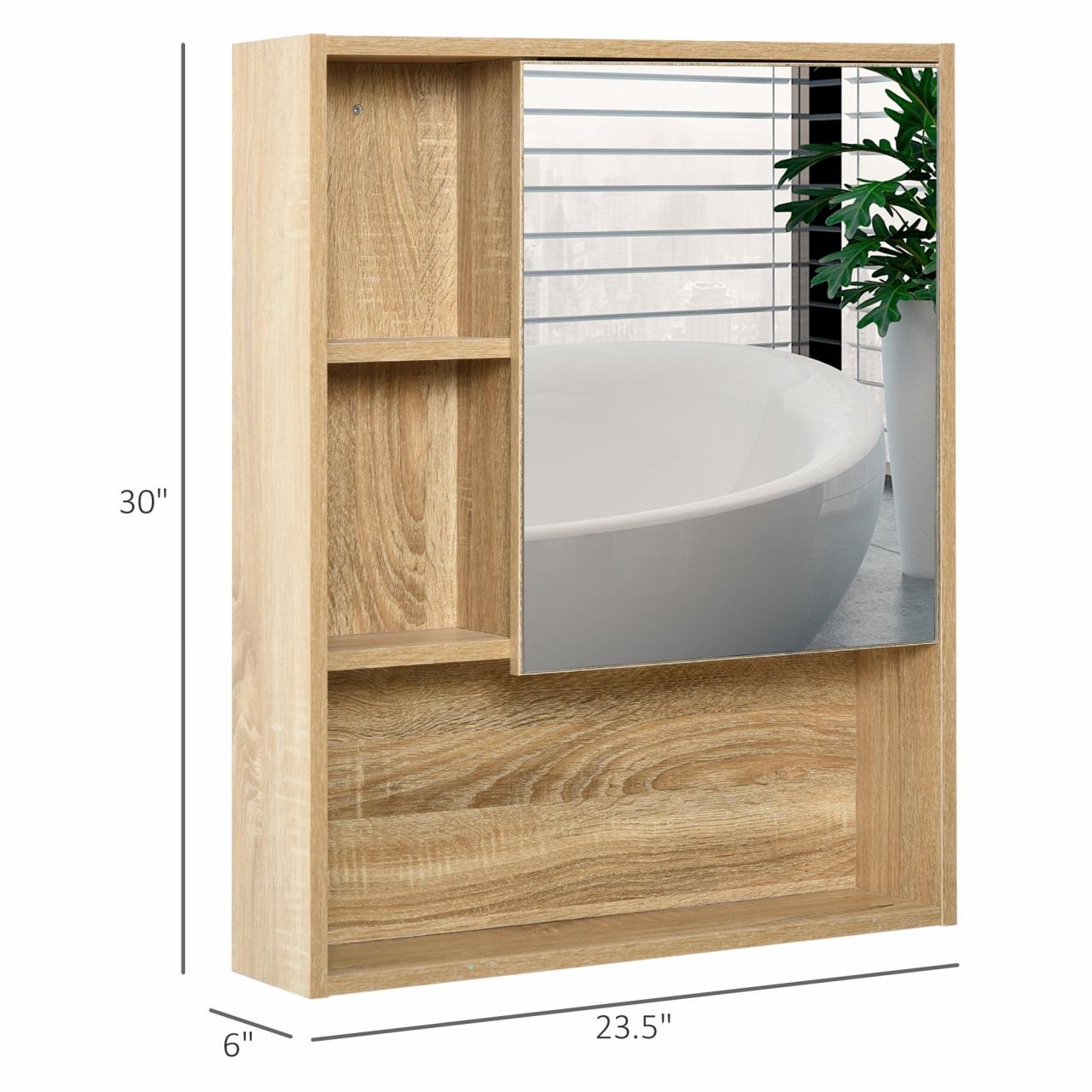 Oak Bathroom Storage Box