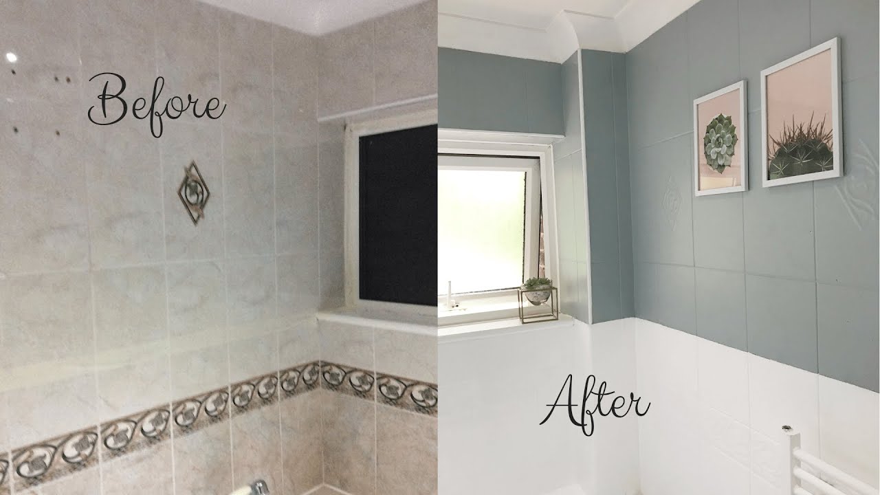Grey Bathroom Tile Paint