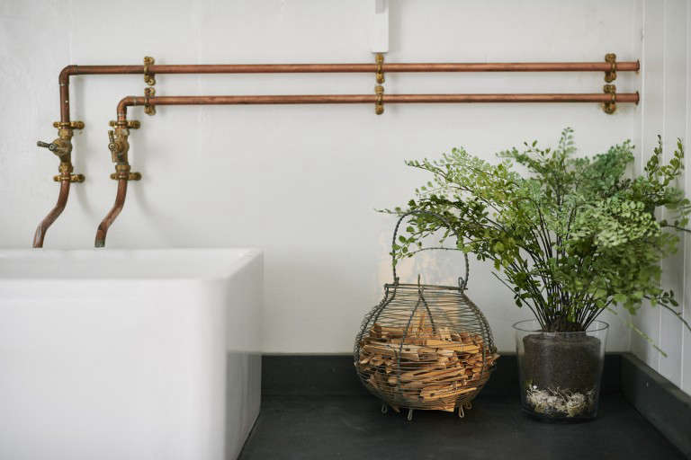 Industrial Looking Bathroom Faucets