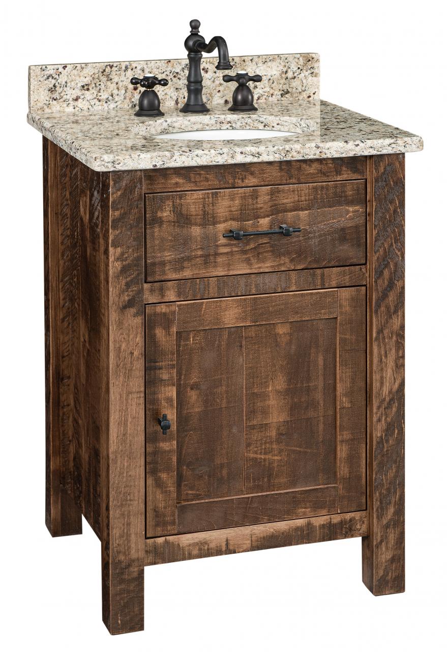 Rustic Bathroom Sink Cabinets