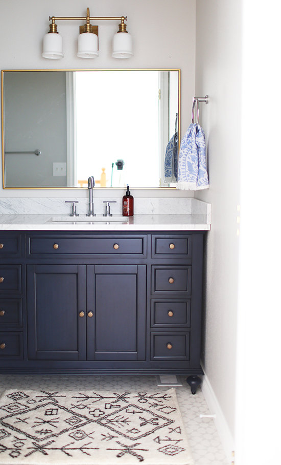 Bathroom Sink Rug