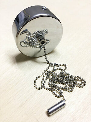 Chrome Bathroom Light Pull Cord