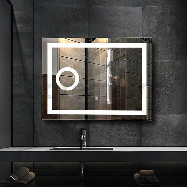 Bathroom Mirror With Magnifying Glass